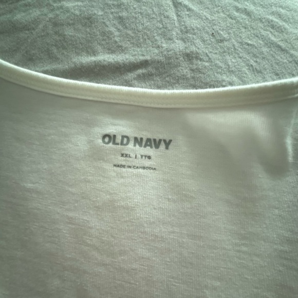 NWTs white cotton blouse size XXL - Picture 3 of 7